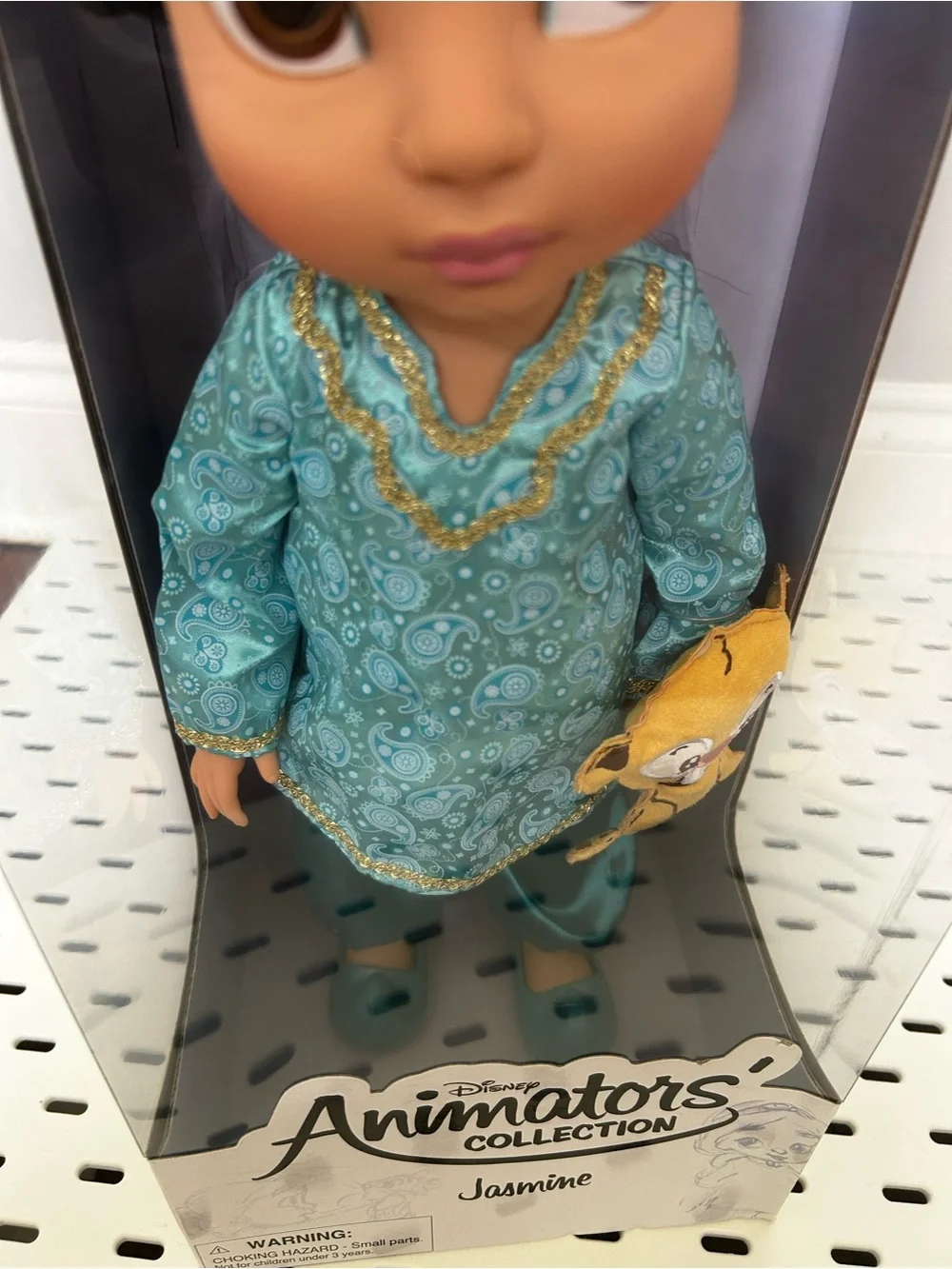 Disney Jasmine Animators Collection Doll - Teal Blue Outfit